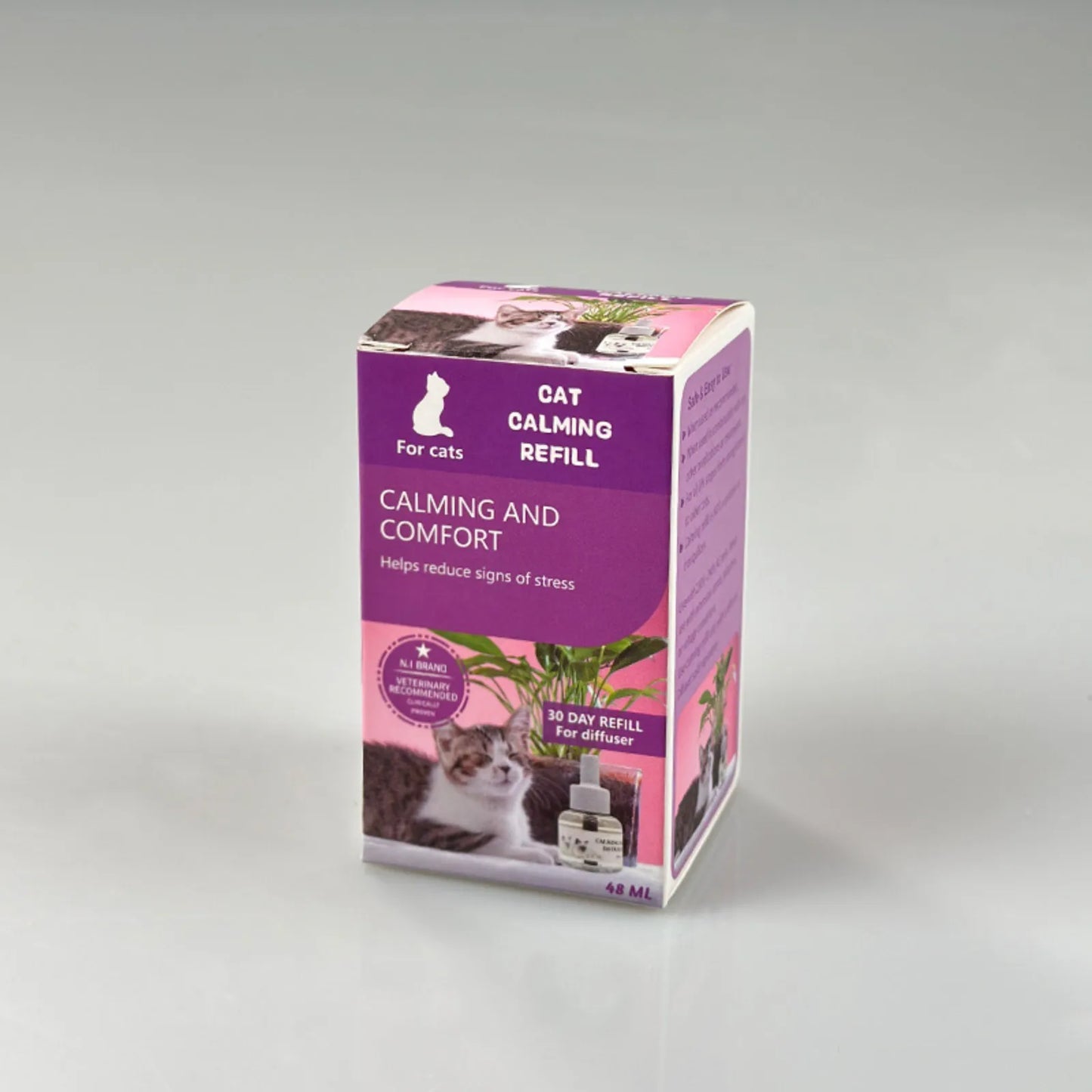 48ML Cat Pheromones Prevent Cats From Scratching And Urinating. Cat Pheromones Anti-Stress Emotional Soothing Agent For Cats.