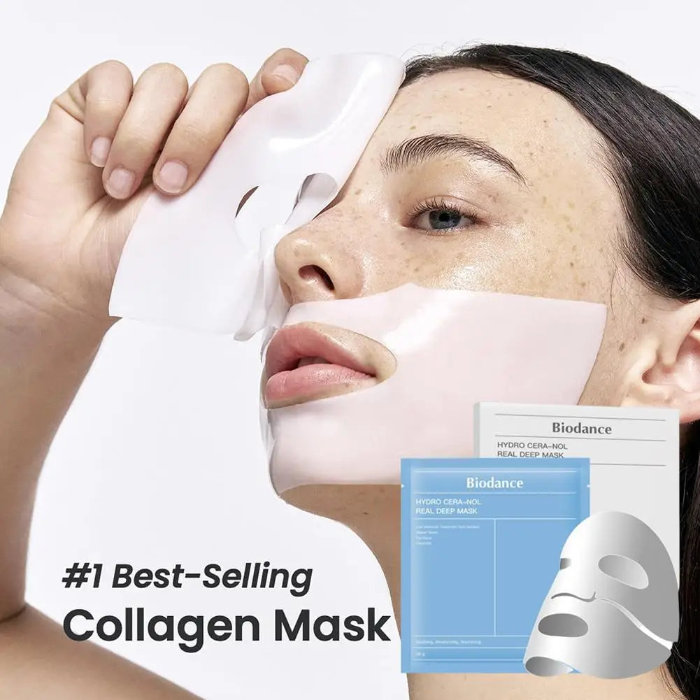 1/4PCS Biodance Bio-Colagene Idratante Patch Maschera Maschera per il viso Idratazione profonda per le donne Cura della pelle
