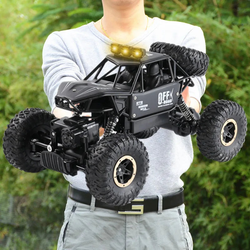 1:18 Alloy Rock Crawler 4WD Off-Road RC Car 2.4G 4x4 Drive Climbing Remote Control Car Toys for Children Boys Gifts 5514