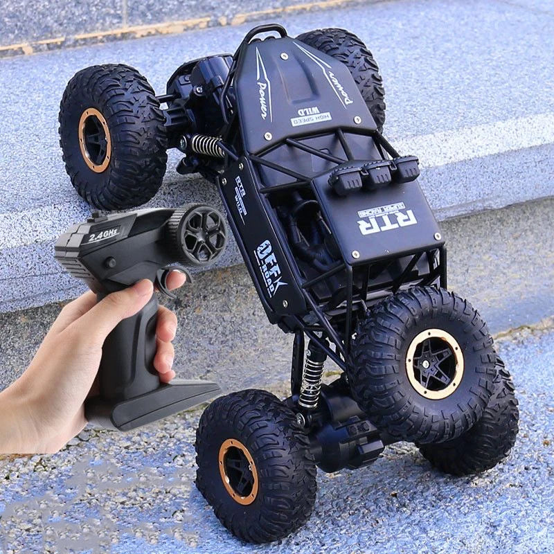 1:18 Alloy Rock Crawler 4WD Off-Road RC Car 2.4G 4x4 Drive Climbing Remote Control Car Toys for Children Boys Gifts 5514