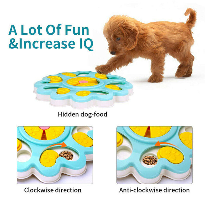 weight 370g Dog Food Feeder Bowl Food Toy Interaction Toys Smart Puzzle Puppy Training Games