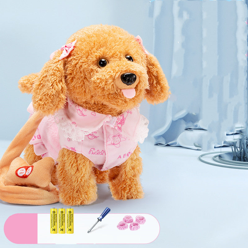 weight 1050g Children'S Electric Plush Toy Dog Can Walk, Bark, Sing, Charge Smart Puppy Simulation