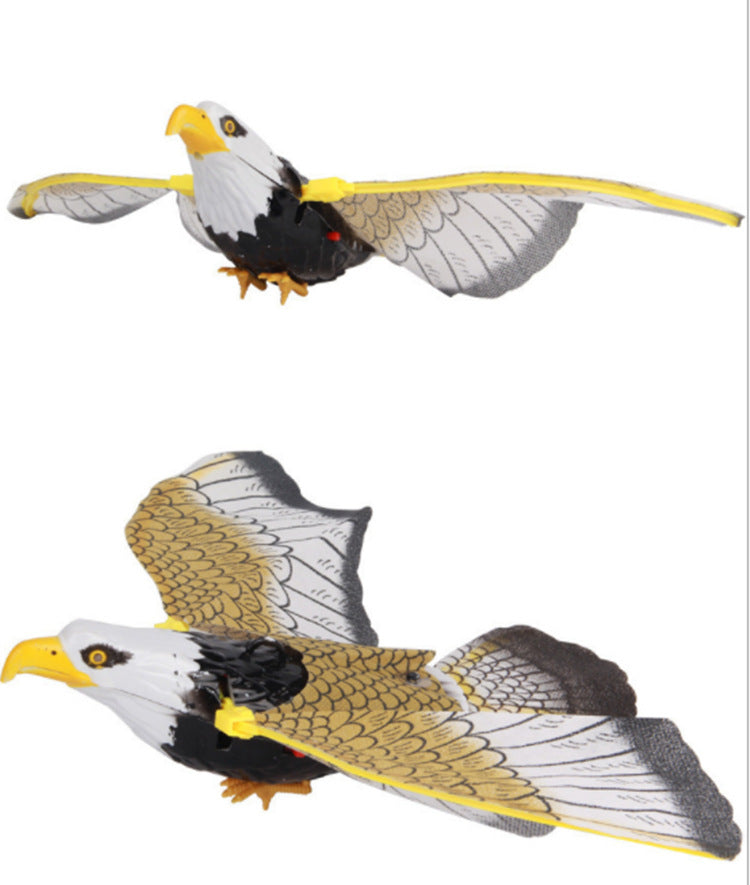 Simulation Bird Cat Interactive Pet Toys Hanging Eagle Flying Teasering Play Kitten Dog Toys Animals Cat Accessories Supplies  120-180g