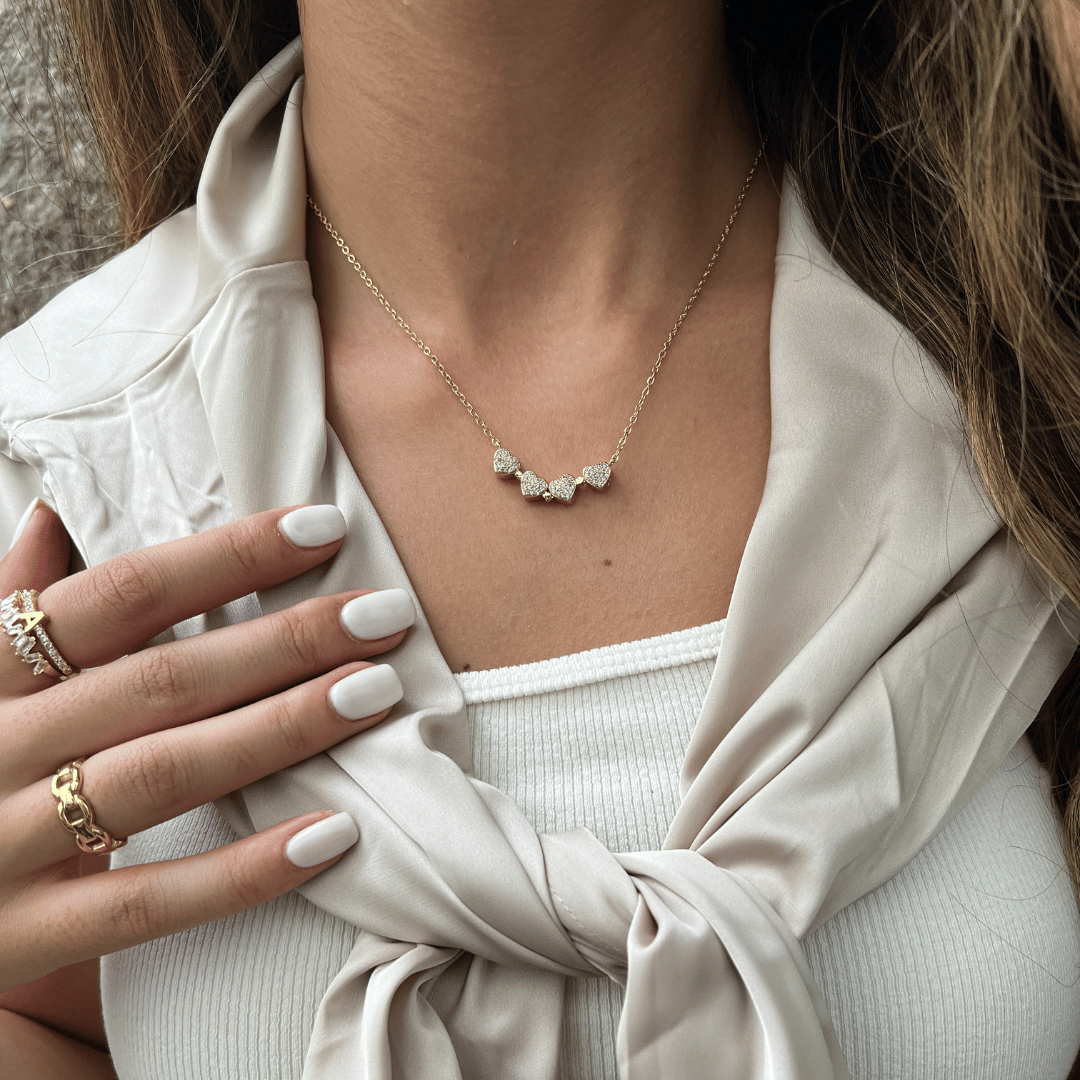 LUCKY CONNECTION NECKLACE [GOLD/SILVER]