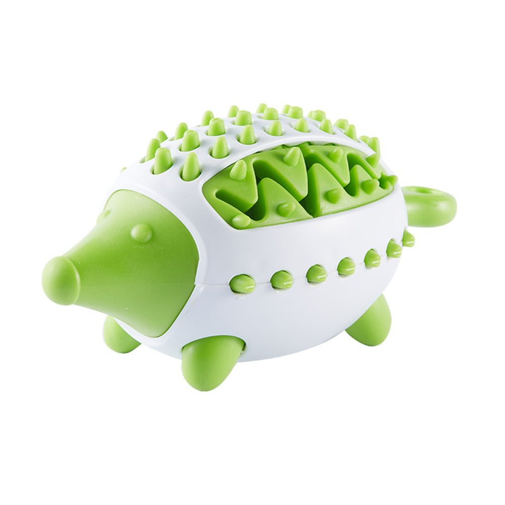 weight 160g Phedgehog Shape Dog Toy Leaking Food Toys For Small Large Dogs Cat Chewing Toys Pet Tooth Cleaning Indestructible Puppy Toys Ball Molar Tooth Cleaning Stick