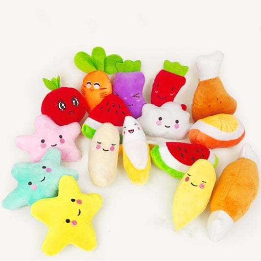 weight 29-60g 1pcs Sounding Puppy Dog Chew Toy