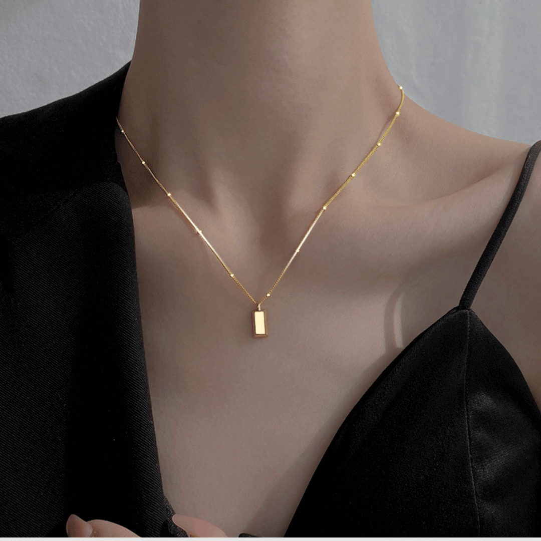 QUINN NECKLACE [GOLD/SILVER]