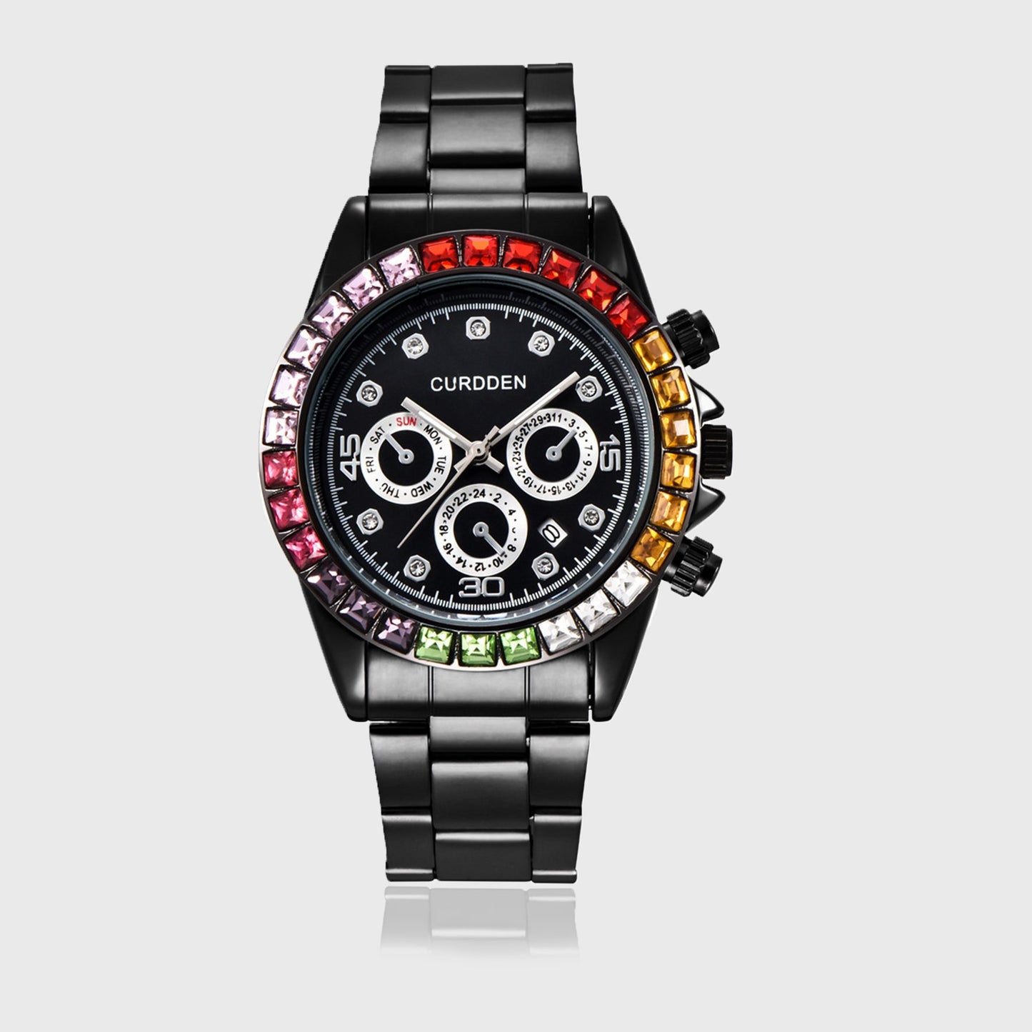 KALEIDOSCOPE BLACK CHRONOGRAPH WATCH