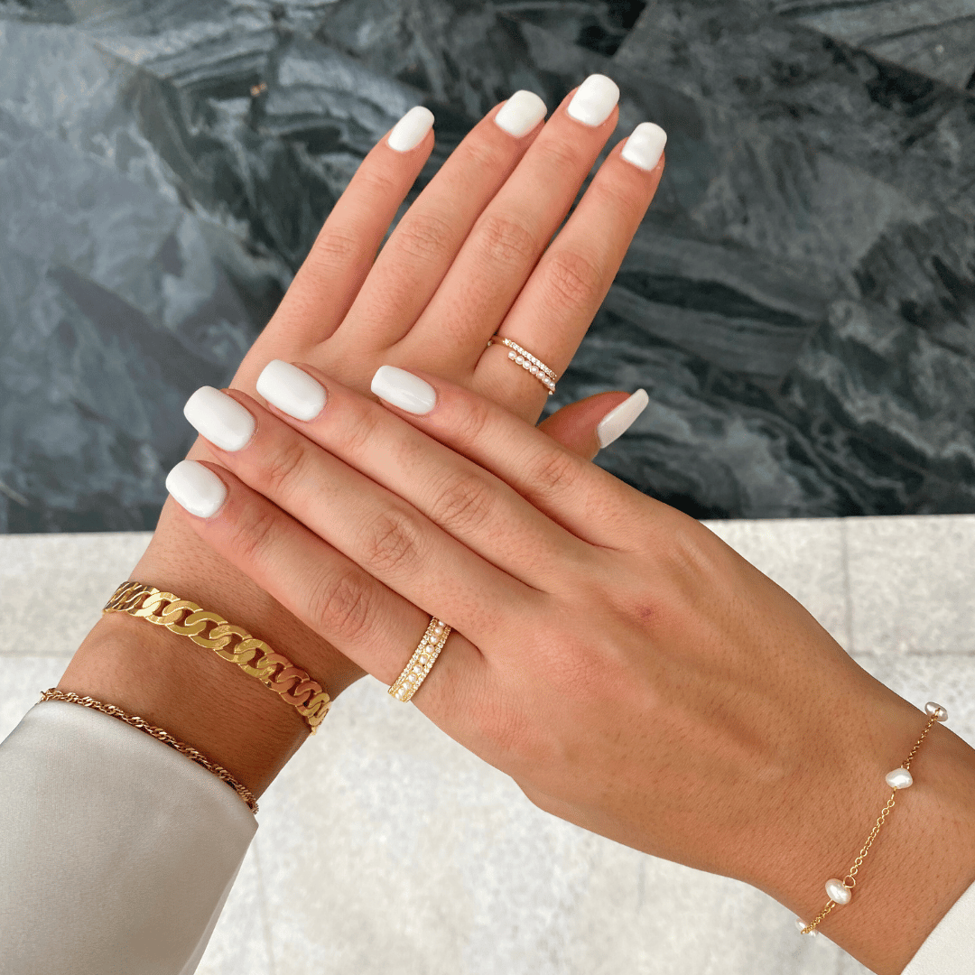 IVA PEARL RING [GOLD]