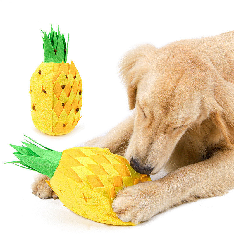 price 4.19usd weight 125g Household Pineapple Sniffing Pet Toy