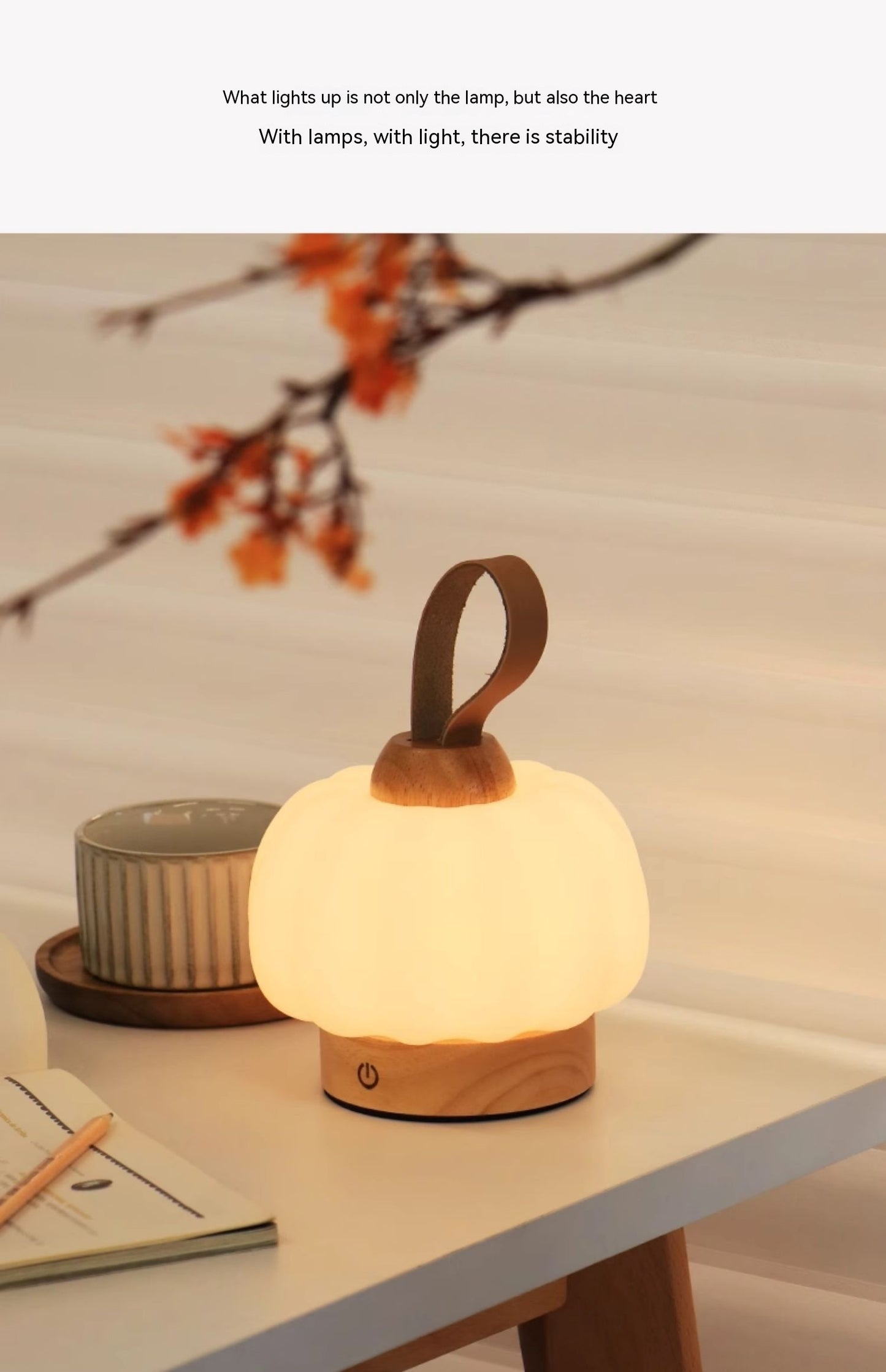 Price 42.19 usd weight 1050g Portable Small Pumpkin Light Mini Decorative Ornaments Charging Lamp