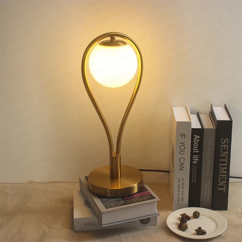 Price 23.68 usd weight 3020g Bedroom Bedside Small Night Lamp Wrought Iron Decorative Creative Table Lamp