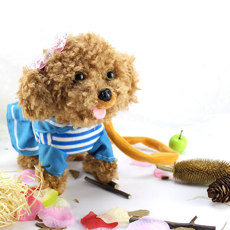 weight 600g New 48 one generation of generation of generation of creative electric lead rope puppy electronic pet remote control child plush toy dog