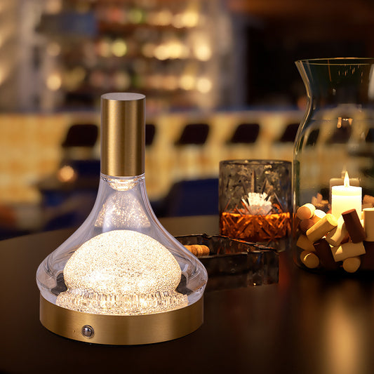 Price 9.39 usd weight 576g Retro Rechargeable Bar Table Lamp Outdoor Atmosphere Home Decor Light