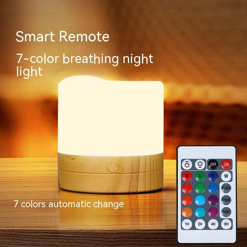 weight 120g Seven-color Ambience Light Touch Charging Outdoor LED Camping Lamp