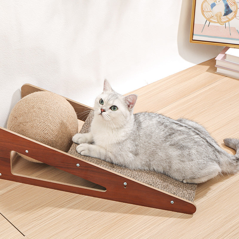 Pet Corrugated Paper Cat Scratching Board Toys  520-1342g