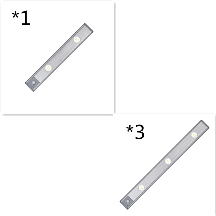 Motion Sensor Lamp Under The Cabinet Dimmable Cabinet Lamp Rechargeable Magnetic Suction Installation Kitchen Night Light Wardrobe Lamp  230-1160g