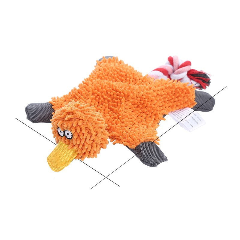 weight 120-360g Pet Toy Donkey Shape Corduroy Chew Toy For Dogs Puppy Squeaker Squeaky Plush Bone Molar Dog Toy Pet Training Dog