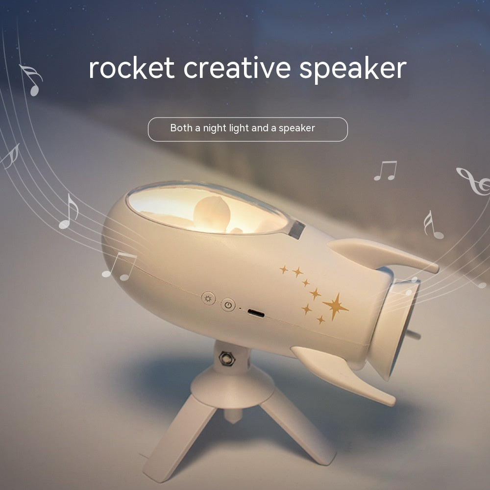 Price 10.36 usd weight 300g Rocket Creative Bluetooth Speaker Children