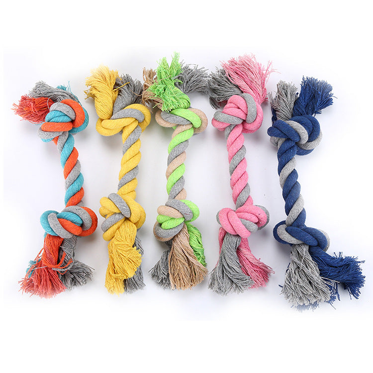 weight 67g Dog toy bite-resistant puppy toy cotton rope