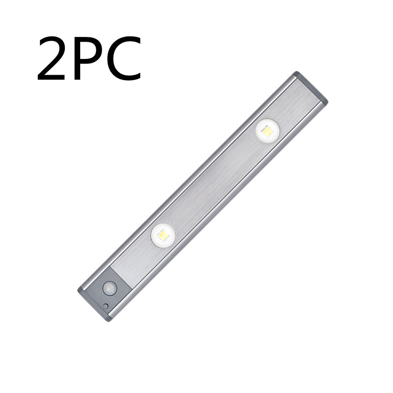 Motion Sensor Lamp Under The Cabinet Dimmable Cabinet Lamp Rechargeable Magnetic Suction Installation Kitchen Night Light Wardrobe Lamp  230-1160g