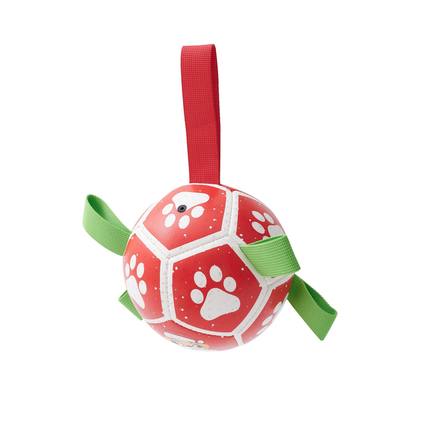 weight  160g  Dog Soccer Balls Toy With Sraps Halloween Christmas Gift For Pets Puppy Birthday Toy Interactive Toys For Tug Of War Water Toys