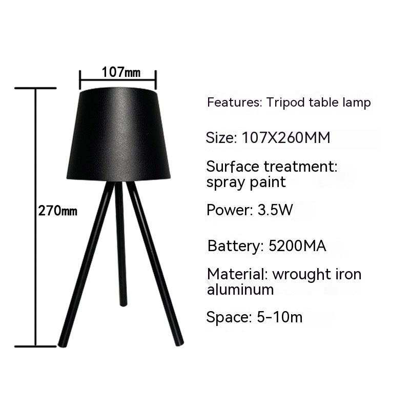 Simple Charging LED Night Light Decorative Desk Lamp 
645g