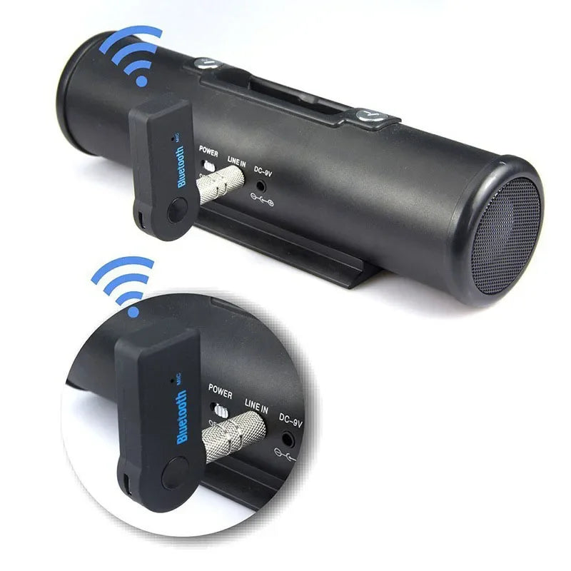 Bezprzewodowy odbiornik, nadajnik do muzyki w aucie, urządzenie 2 w 1, Bluetooth 5, adapter, 3,5mm jack, audio aux, A2dp, słuchawki, zestaw głośnomówiący