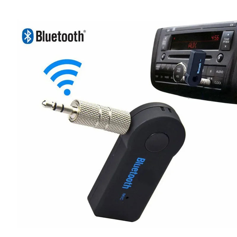 Bezprzewodowy odbiornik, nadajnik do muzyki w aucie, urządzenie 2 w 1, Bluetooth 5, adapter, 3,5mm jack, audio aux, A2dp, słuchawki, zestaw głośnomówiący