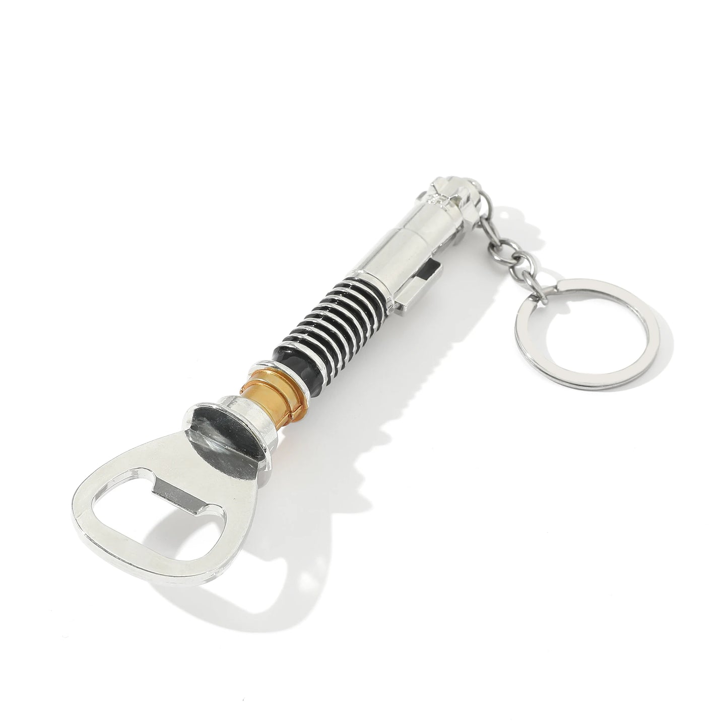 Big 13cm Star Wars Bottle Opener Keychain Modelled on Luke's Lightsaber From Return of the Jedi Metal Bar Cap Beer Opener Tool