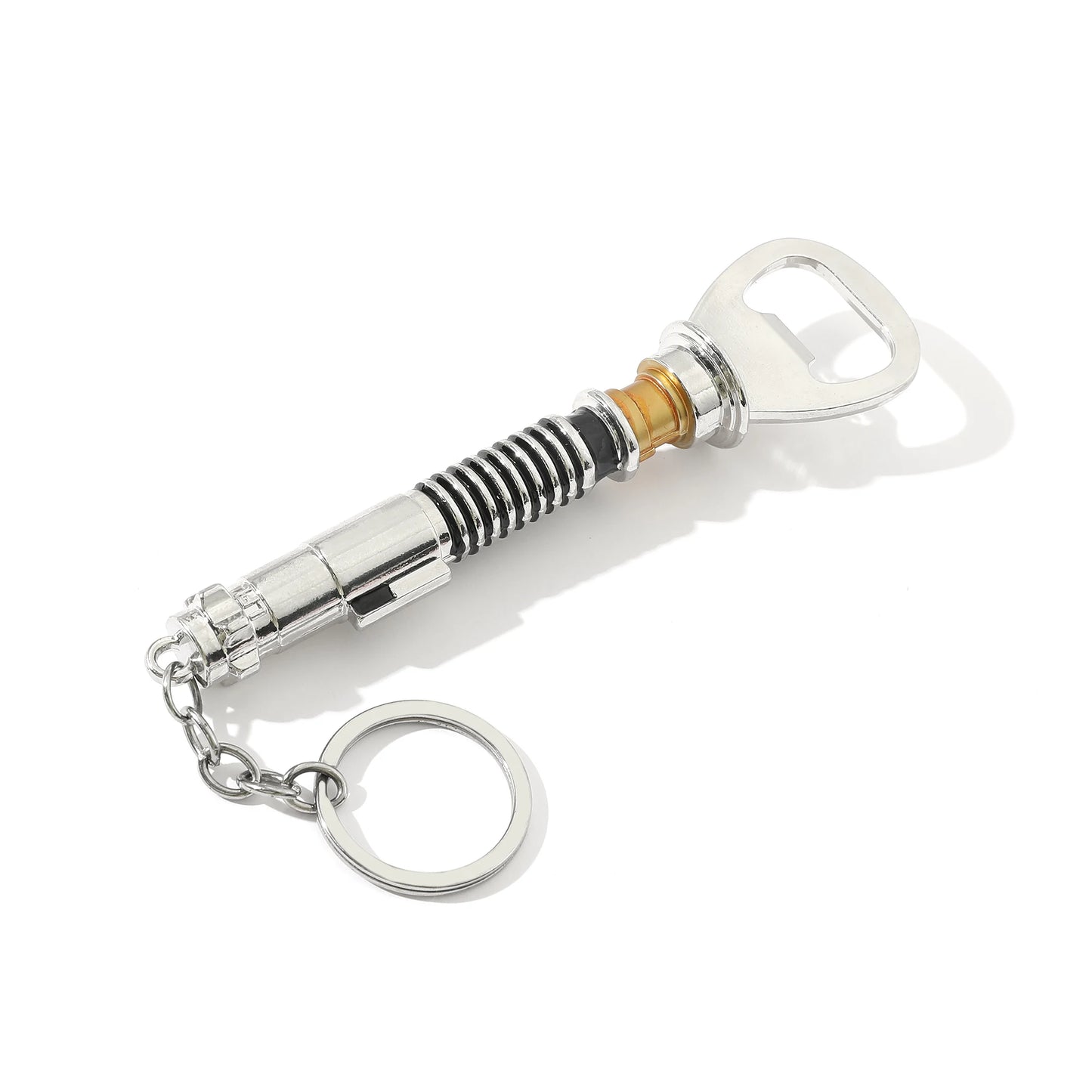 Big 13cm Star Wars Bottle Opener Keychain Modelled on Luke's Lightsaber From Return of the Jedi Metal Bar Cap Beer Opener Tool