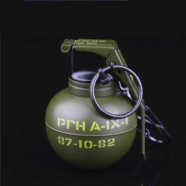 Creative and popular metal 808 Soviet PKA grenade large simulation military grenade prop model windproof lighter