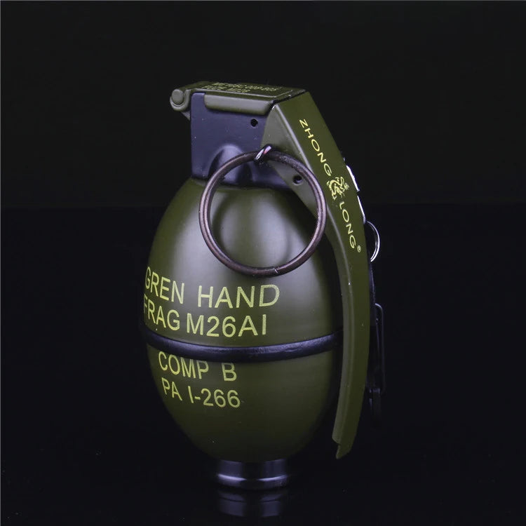 Creative and popular metal 808 Soviet PKA grenade large simulation military grenade prop model windproof lighter