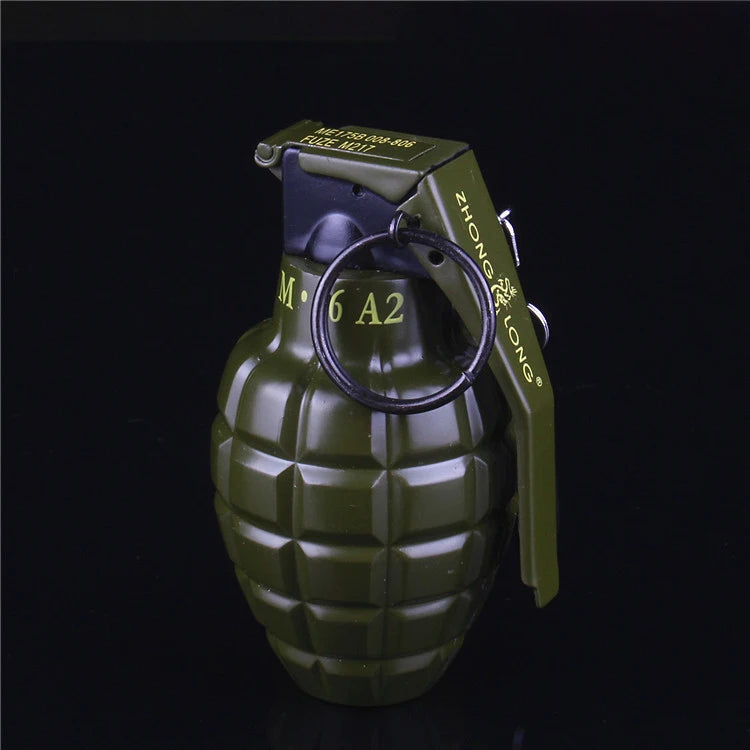 Creative and popular metal 808 Soviet PKA grenade large simulation military grenade prop model windproof lighter