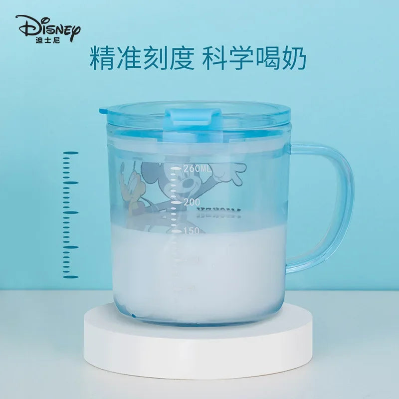 Disney girls Cartoons Minnie Cartoon cups With straw kids Captain America Mickey Mouse Sport Bottles Princess Sophia Juice cup