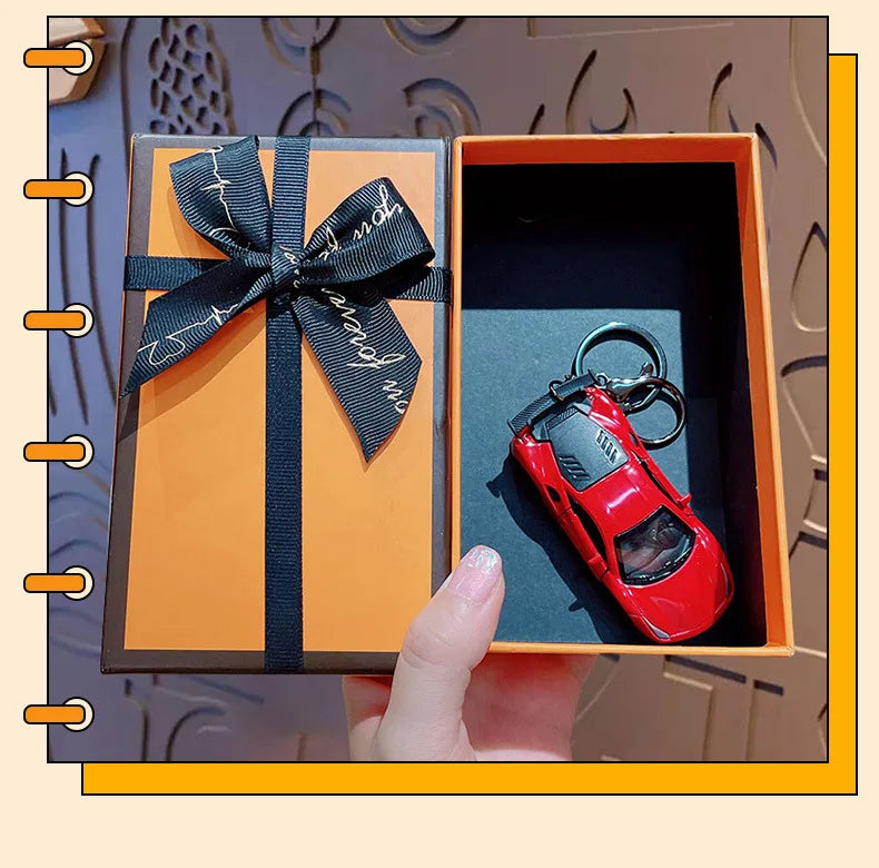 New in 2025 Popular Design  Car Bus Supercar Shaped Brand Key 3d Cartoon Keychains