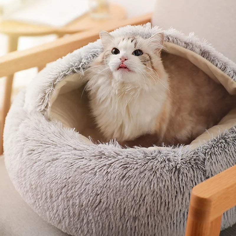 New Arrival Eco-friendly Pet House Calming Bed Pet Supplies Bed For Indoor Bedding Pet Cat