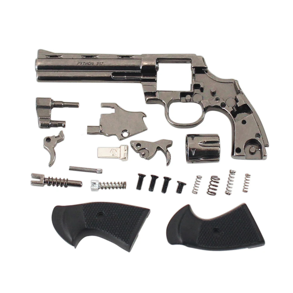 Toy Gun Model Colt Python Zinc Alloy Metal Hot Sale 7CM Model Keychains Detachable Model Gun