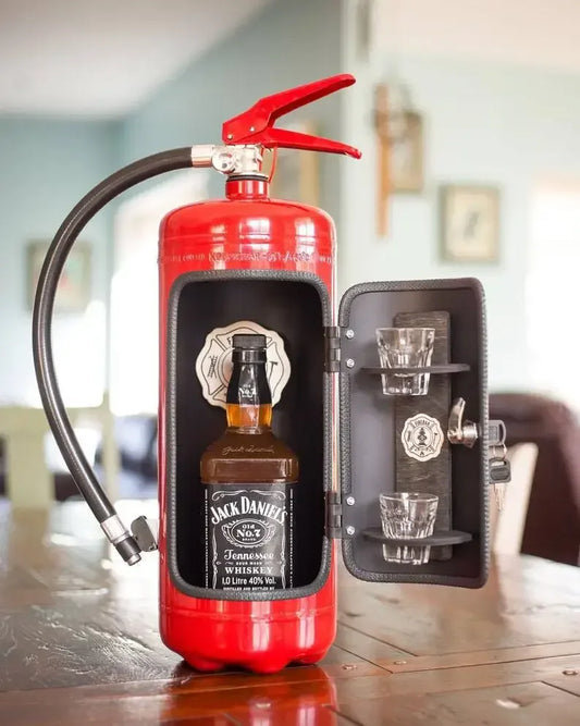 Whiskey Gift Box Set Mini Can Bar Set Outdoor Portable Fire Extinguisher Mini Bar