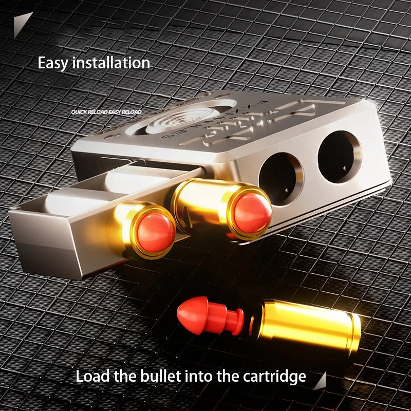 Wholesale Alloy Lighter Toy Gun Model Can Fire And Release Shells Alloy Decompression Shell Special Shot Fire Toy Gun