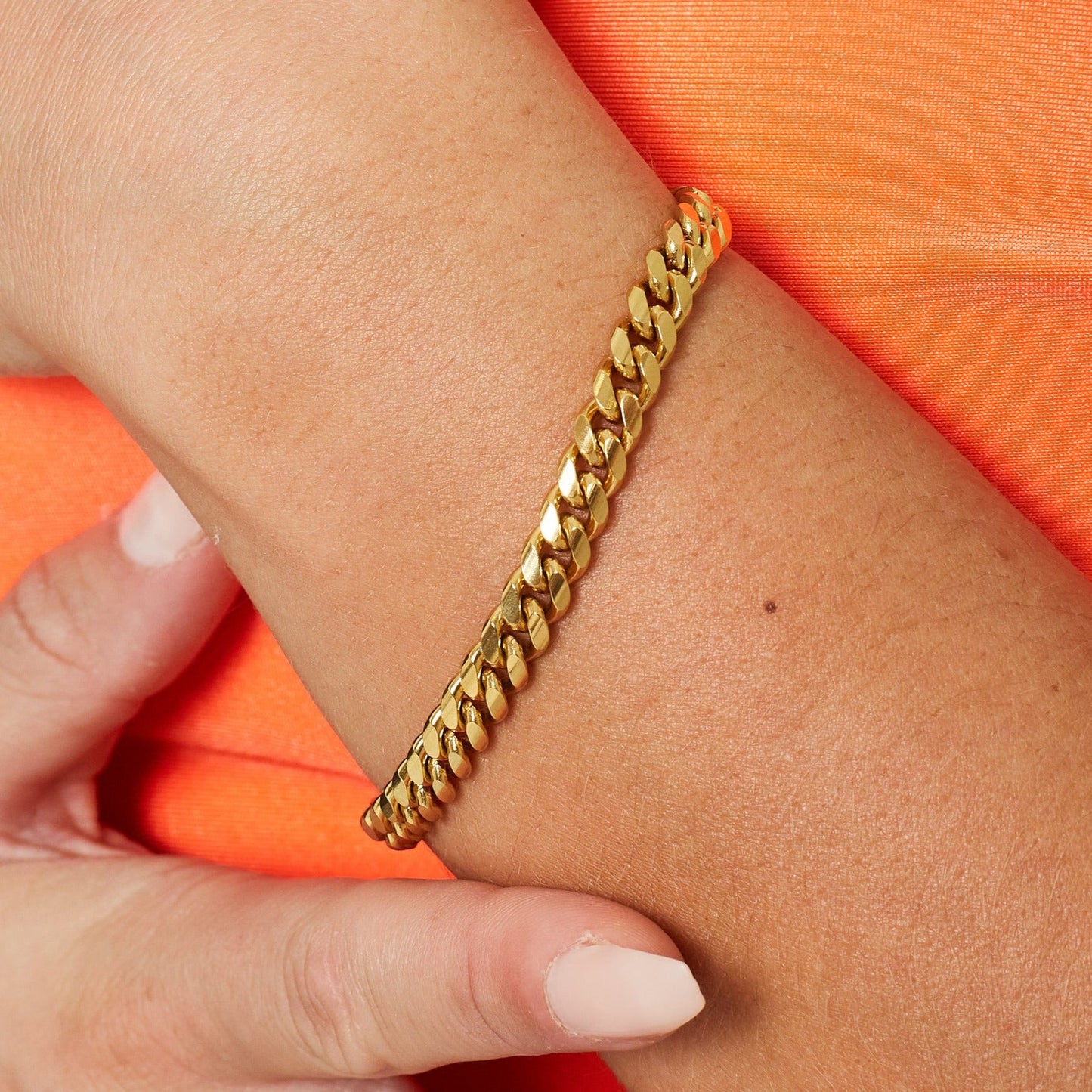 INSEPARABLE BRACELET 5MM [GOLD]