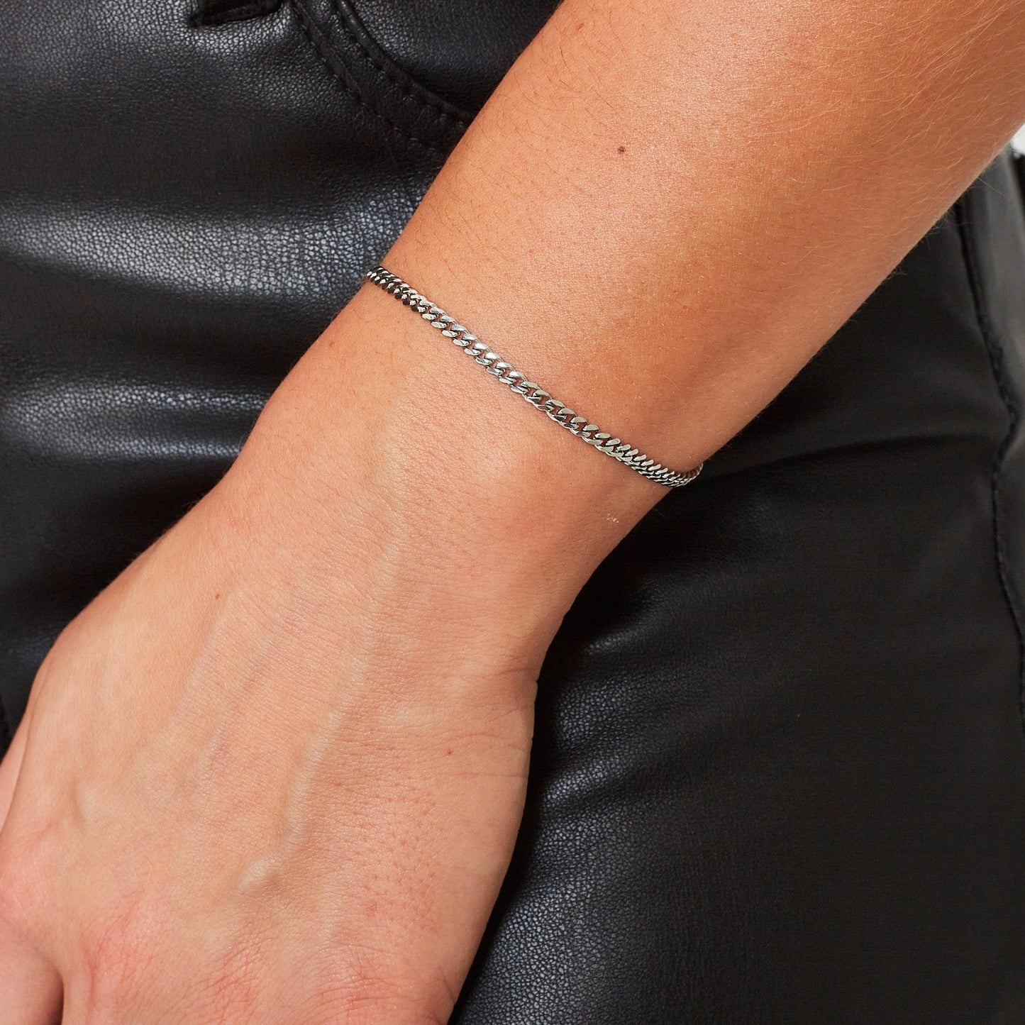 MOTION BRACELET 3MM [SILVER]