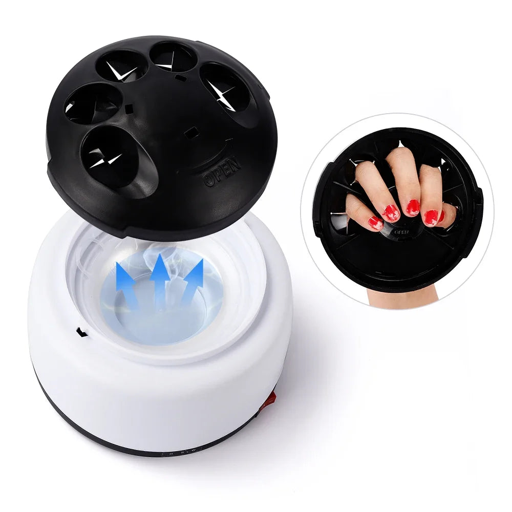 Machine professionnelle portable pour enlever le vernis à ongles, dissolvant rapide de gel UV N64, nettoyeur à vapeur, manucure, nail art