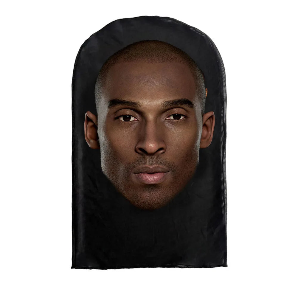 Maschera a rete visiva a pieno facciale Festa Cappuccio horror Simulazione Maschera Kanye Kobe Forniture per feste Accs Puntelli Cosplay Costumi di Halloween