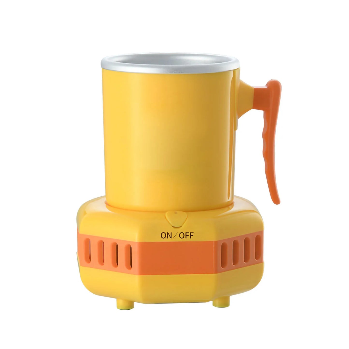 Mini refrigeratore per bevande in alluminio, tazza di raffreddamento veloce portatile-Mini refrigeratore per bevande in alluminio con motivo a anatra gialla