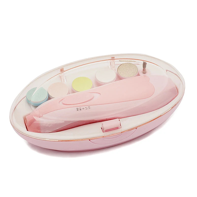 Multi-function Easy To Use Portable Nail Trimmer For Infants Must-have Baby Grooming Infant Nail Grinder Time-saving Precise