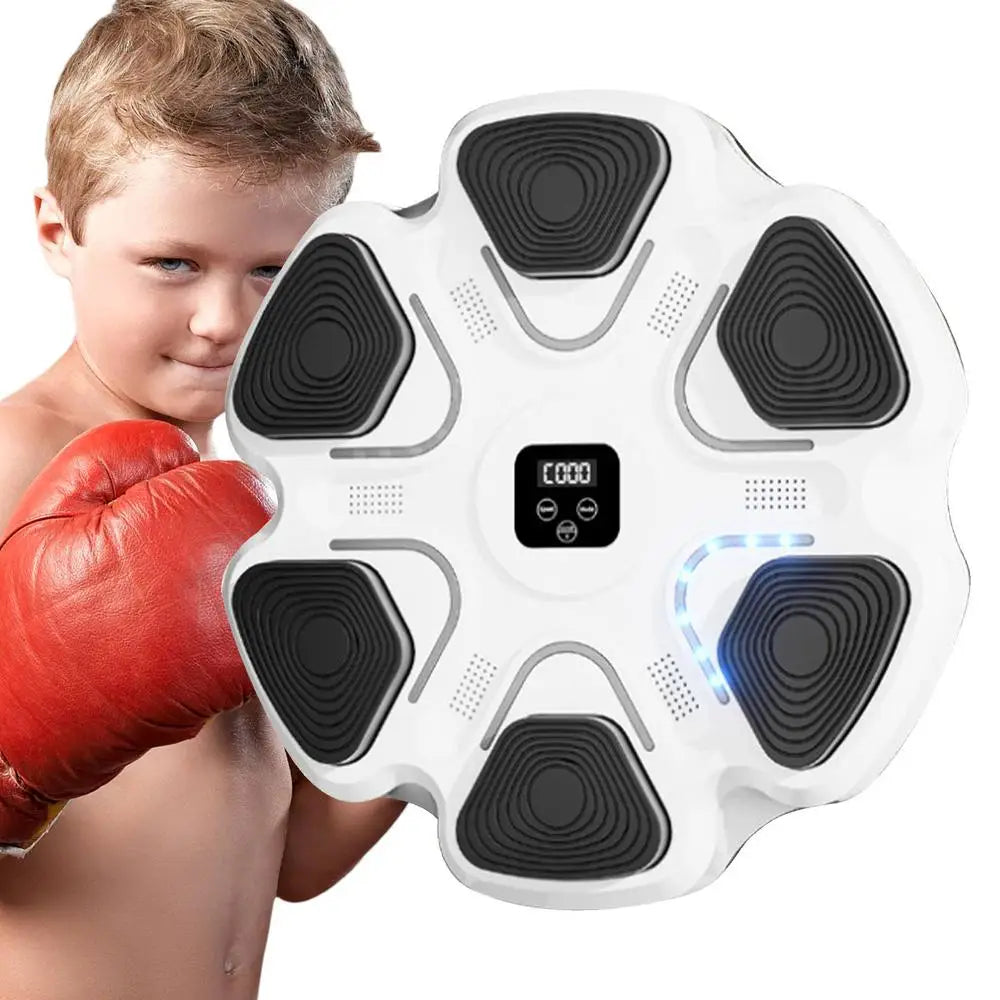 Music Boxing Machine Interactive Workout Punching Trainer Interactive Workout Punching Trainer Smart Wall Boxing Music Exerciser