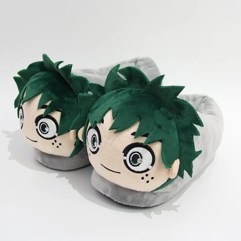 Naruto Uzumaki Naruto Winter Cotton Slippers Plush Couple Autumn and Winter Residential Home Indoor Shoes Anti Slip