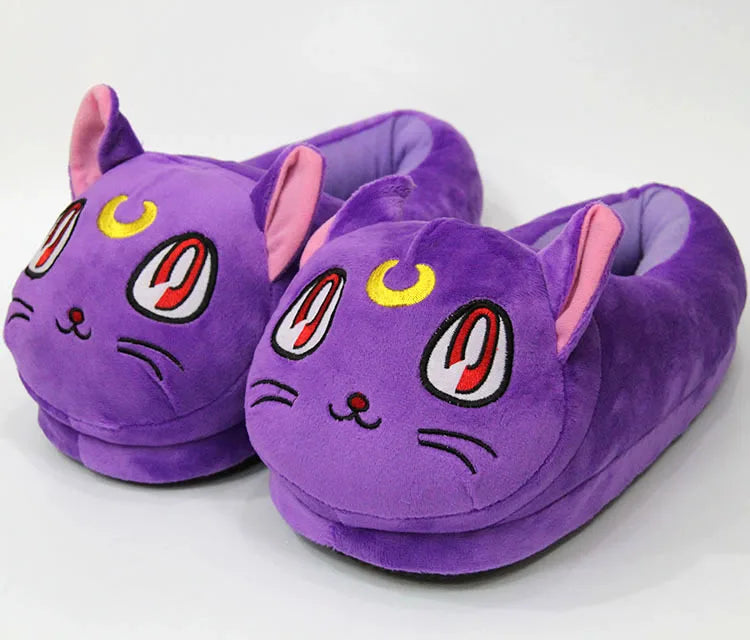 Naruto Uzumaki Naruto Winter Cotton Slippers Plush Couple Autumn and Winter Residential Home Indoor Shoes Anti Slip