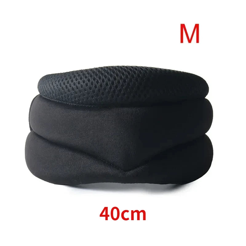 Neck Support Cervical Brace Adjustable Cervical Collar Soft Durable Foam for Relieve Cervical Pain Airplane Travel Nap Health